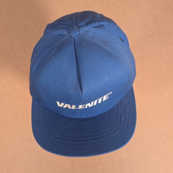 Vintage Valenite Snapback Hat Blue Cap Stylemaster USA Made Tooling Machine Shop - Picture 7 of 7